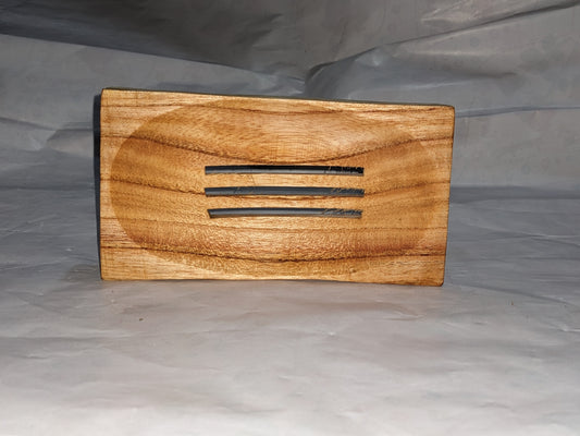 Wooden Soap Holder – Natural Bamboo Soap Dish | Stylish & Durable Sabun Dani for Bathroom & Kitchen Use