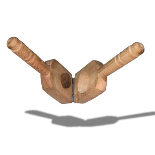 Premium Wooden Lemon Squeezer – Manual Lemon Juicer Press | High-Quality Handheld Juice Extractor
