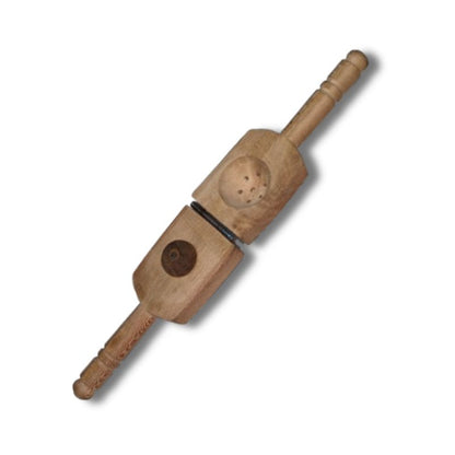 Premium Wooden Lemon Squeezer – Manual Lemon Juicer Press | High-Quality Handheld Juice Extractor